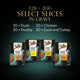 SHEBA Select Slices Adult Wet Cat Food in Gravy – Poultry Selection – 120 x 85g