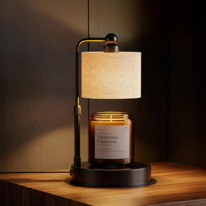 Candle Warmer Lamp with Timer Home Decor Birthday Gifts for Women - Dimmable Candle Warmer for Jar Candles, Height Adjustable Wax Melts Warmer, Room Decor House Warming Gifts New