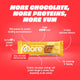 MORE Soft Protein Bar – White Chocolate Peanut Caramel, 10 x 50g
