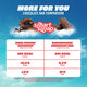 More Protein Satisbites – Dark Chocolate Caramel Brownie, 12 x 2 x 25g, High Protein Snack, No Added Sugar