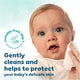Pampers Harmonie Aqua Baby Wipes Plastic Free – 1152 Count | 99% Water | Sensitive & Newborn Skin