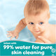 Pampers 99% Water Baby Wipes – 720 Count | Fragrance Free | Newborn & Sensitive Skin