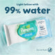 Pampers Harmonie Aqua Baby Wipes Plastic Free – 1152 Count | 99% Water | Sensitive & Newborn Skin